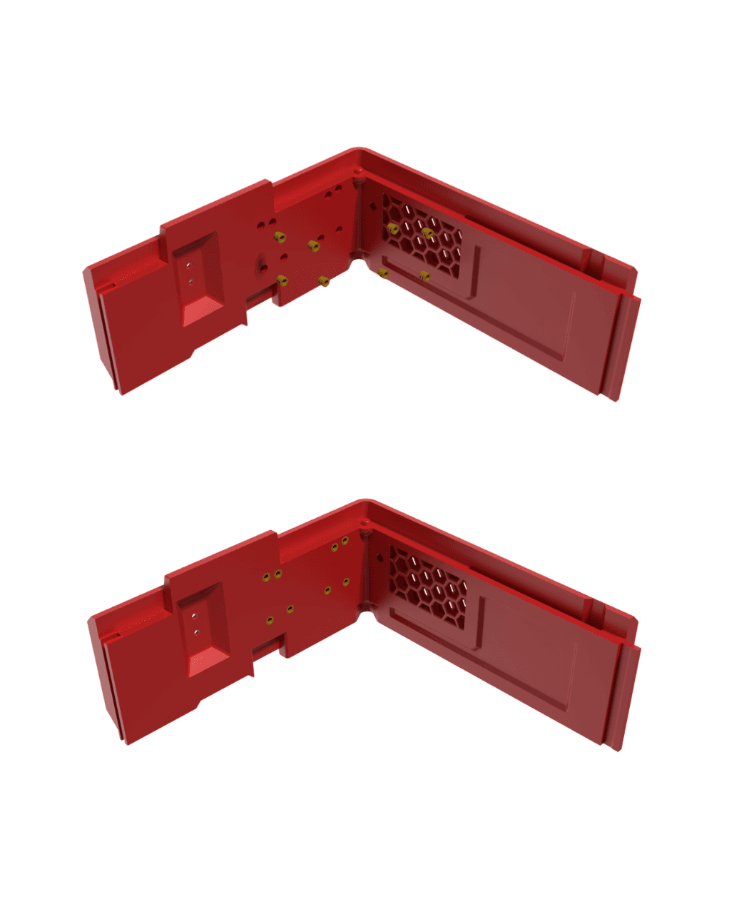 CREALITY K1 & K1C RAISER / DECKEL / TOP COVER / UPGRADE (VERSION 2) 3d model