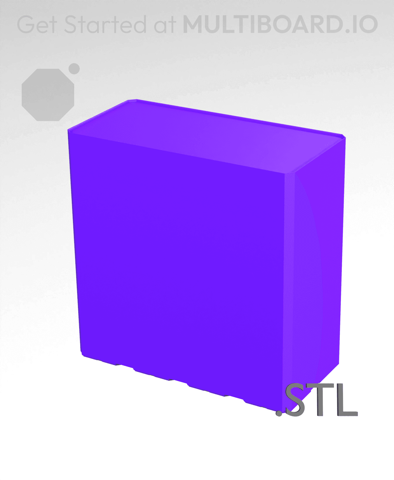 4x2x4 - Multibin Insert - STL Remixing File 3d model