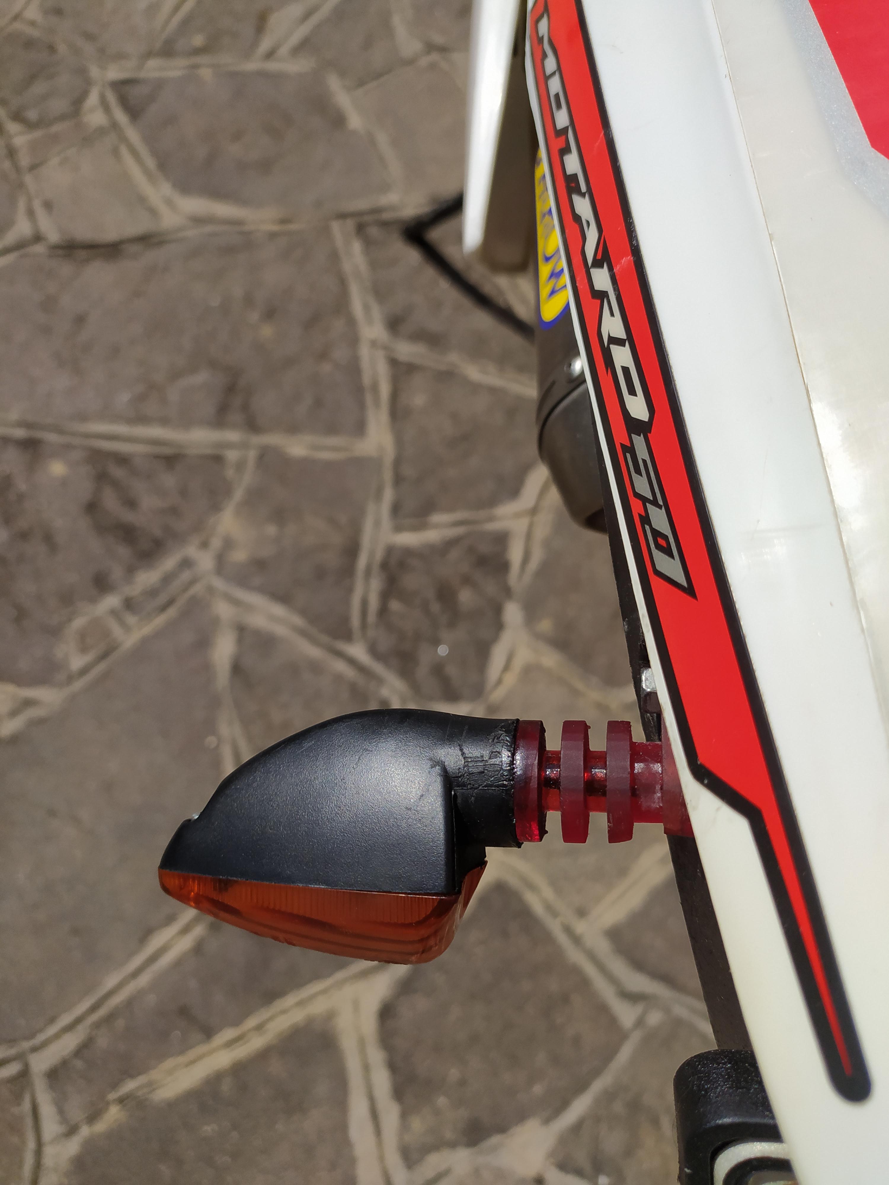 Motorcycle blinker 3d model