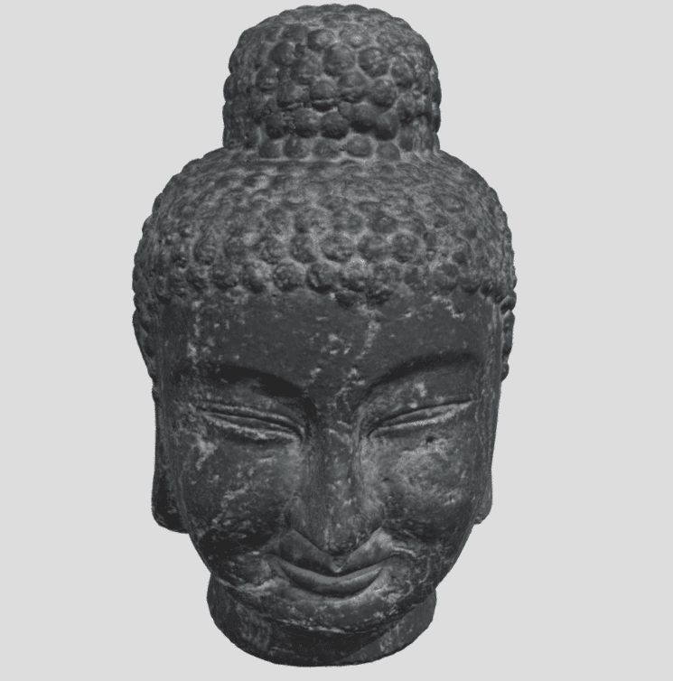 Buddha head（generated by Revopoint POP 2） 3d model