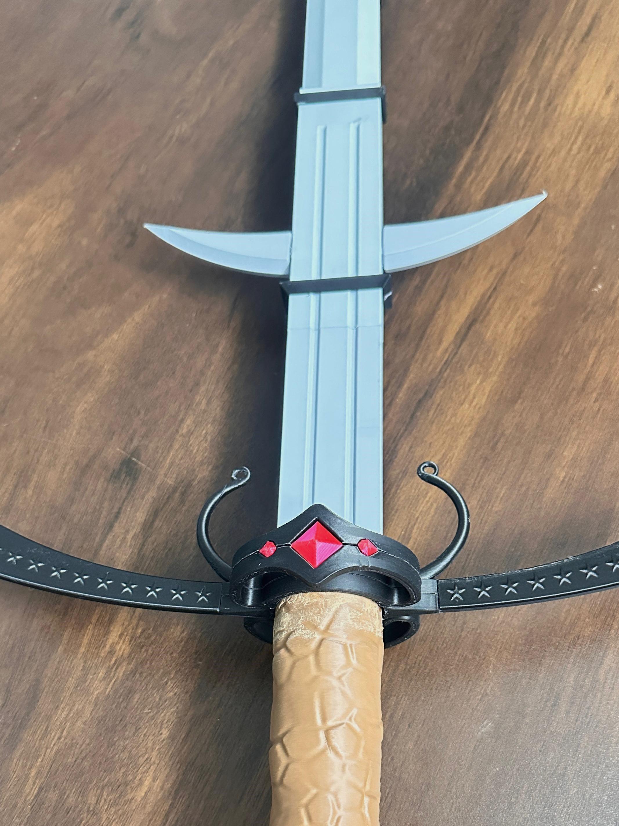 Dark Souls Zweihander (3D Printable) 3d model