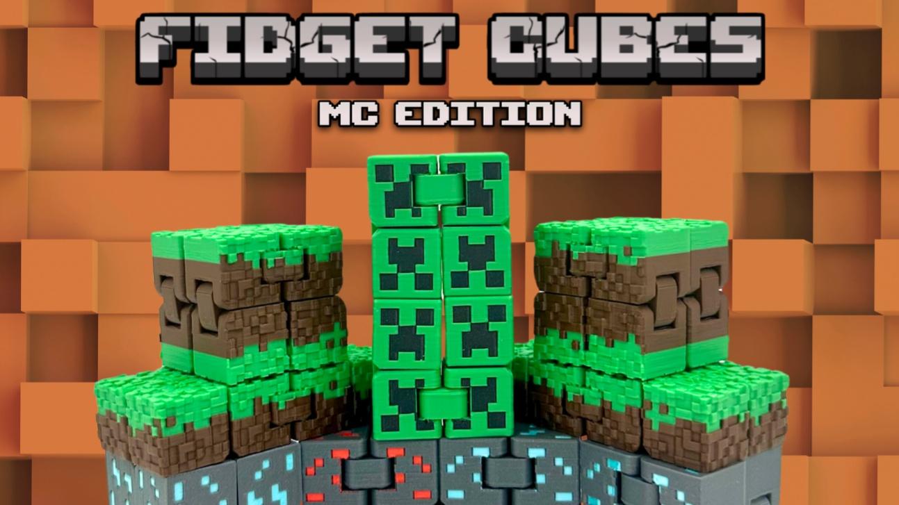 Fidget Cubes MC Edition 3d model