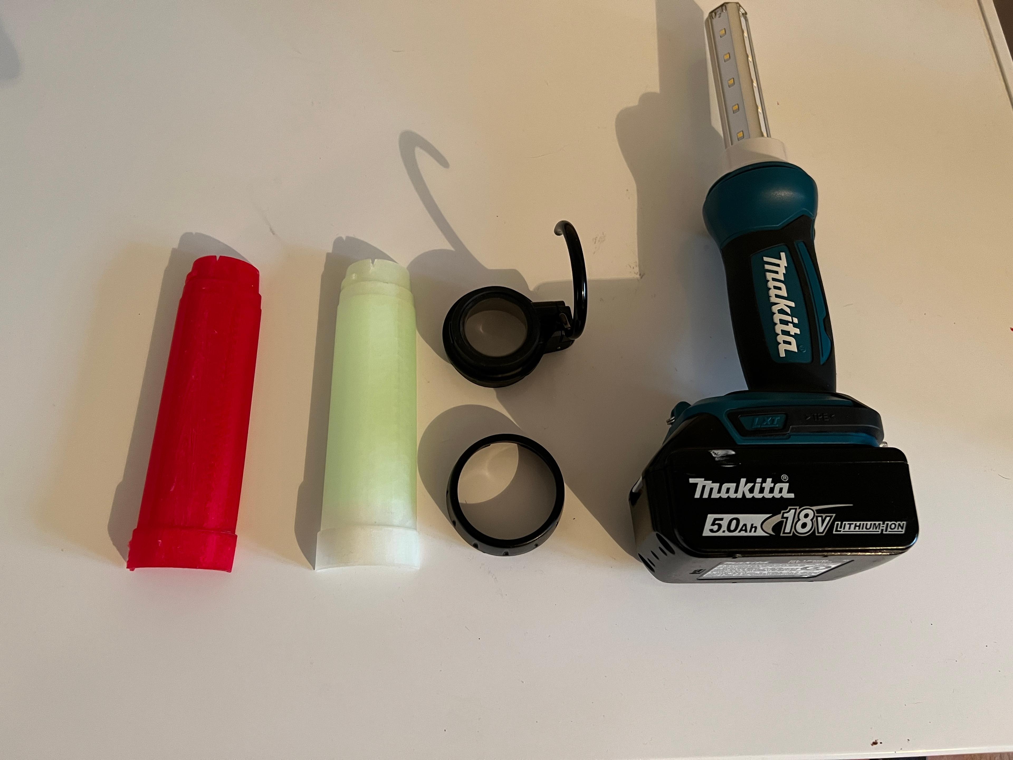 Makita 18V Lantern DML807 Upgrade 3d model