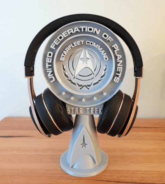 Star Trek Headphone Stand 3d model