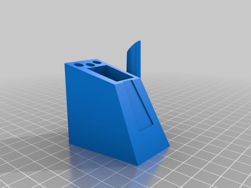 Menacing Pencil Holder 3d model