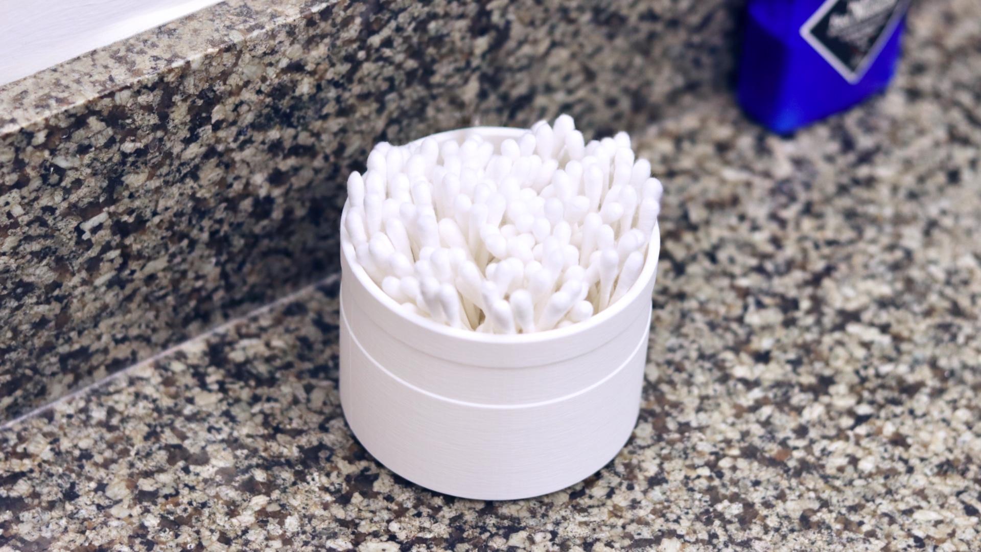 Qtip Holder 3d model