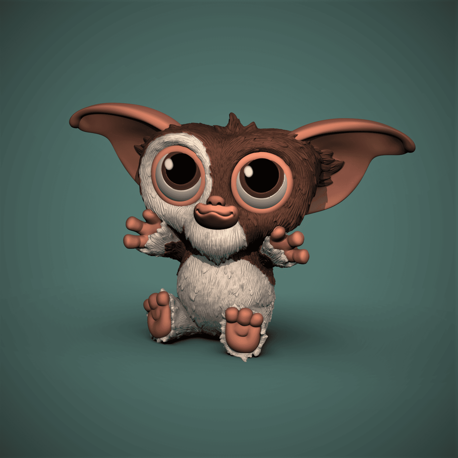 Gizmo Uppies -Secrets of the Mogwai 3d model