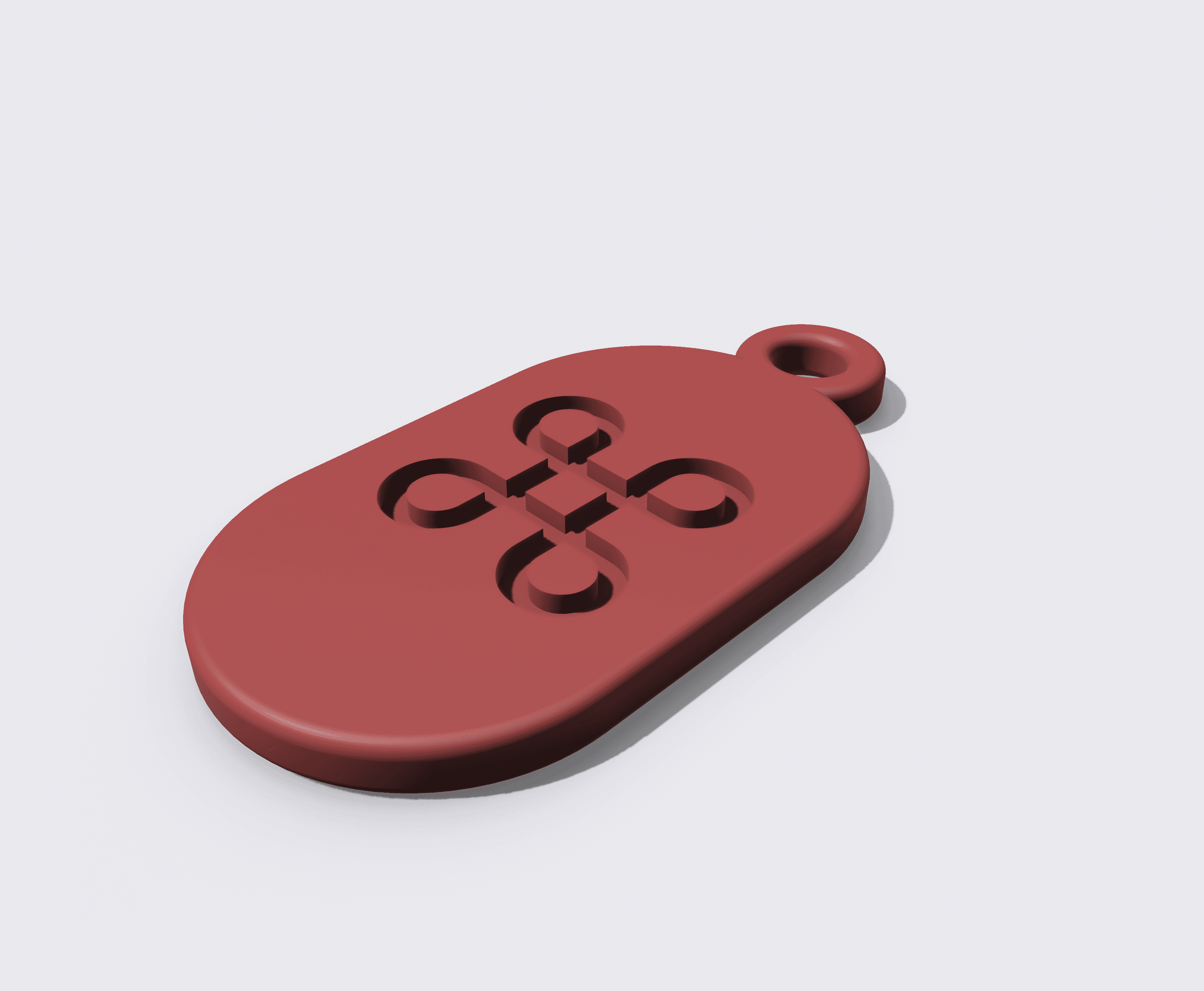 Command Key Fob 3d model