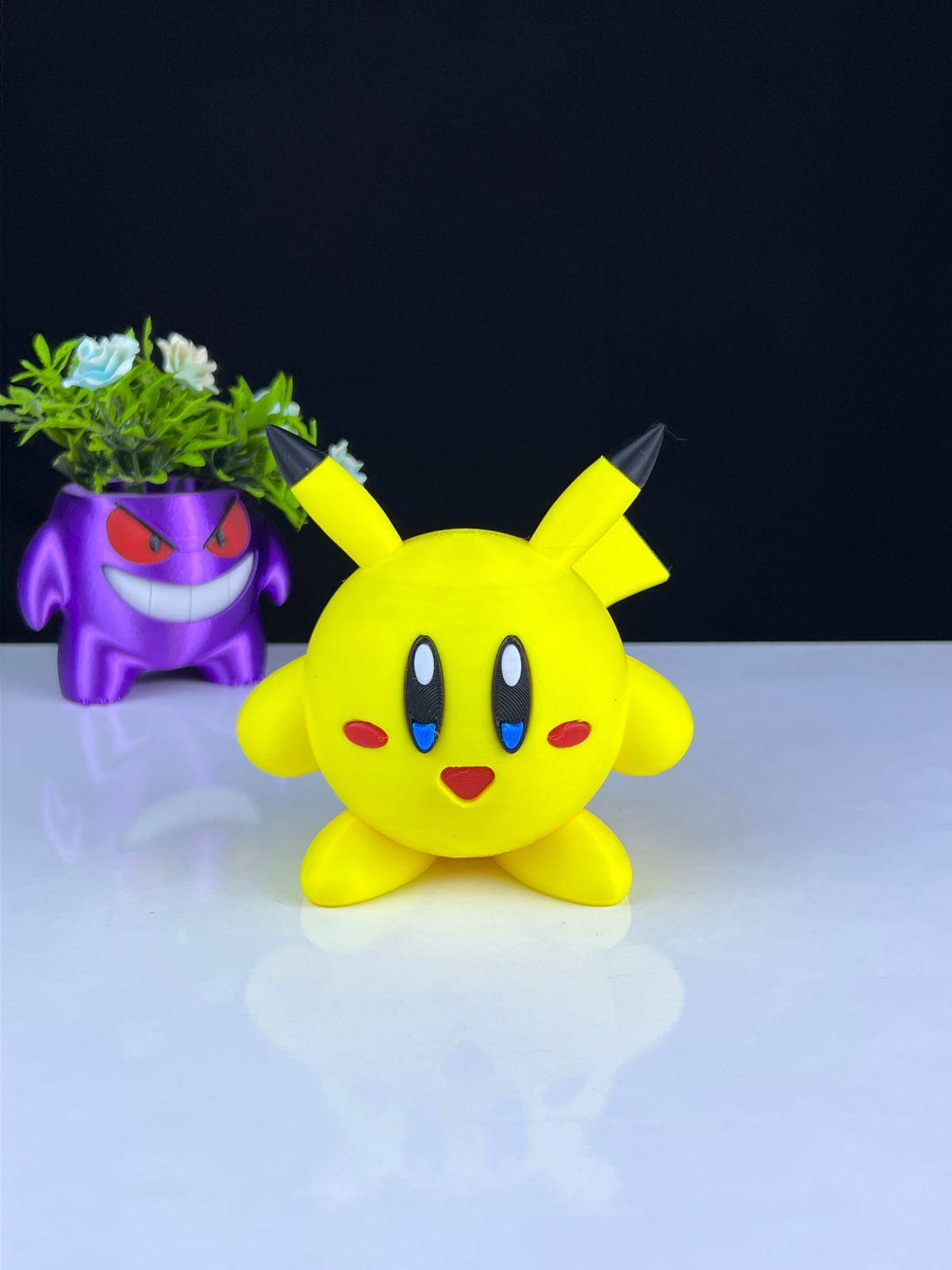 klirby pikachu complete 3d model