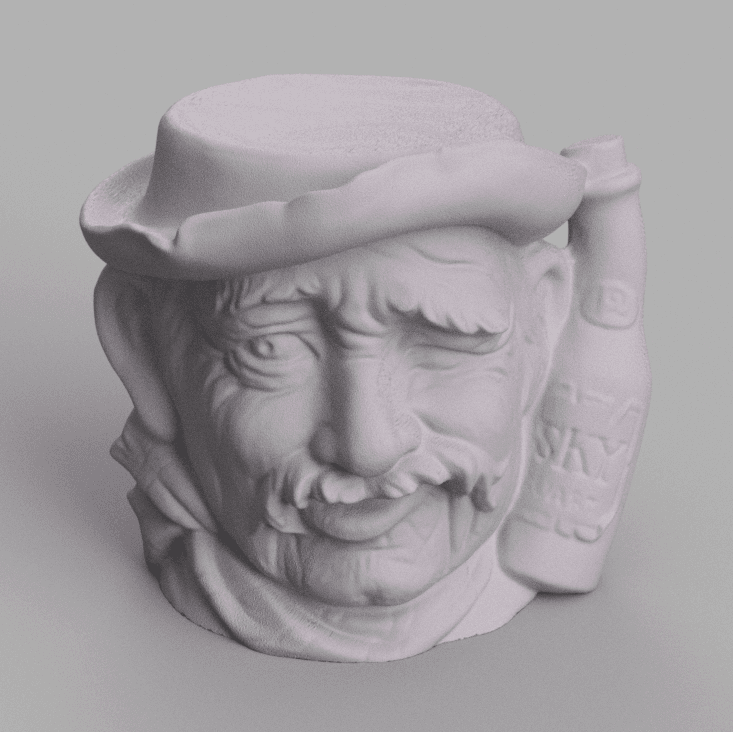 WHISKEY MAN 3d model