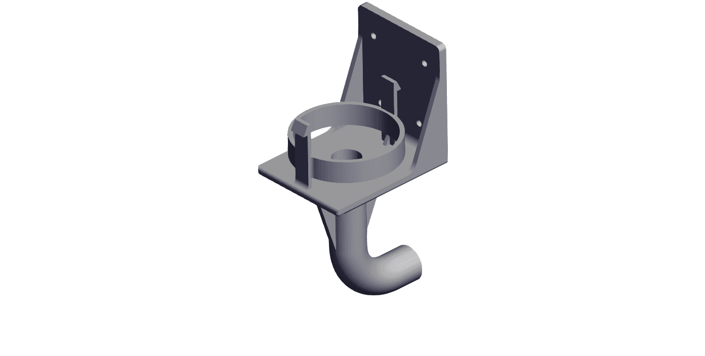 Bilge Scupper for live bait tank.stl 3d model