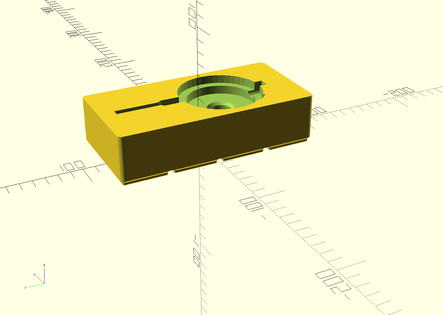 Gridfinity Dial Indicator Holder 3d model