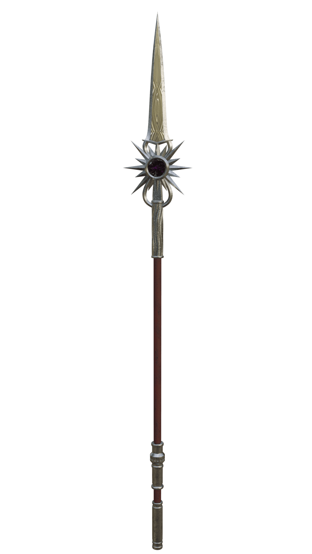 SPEAR OF NIGHT/EVENING BALDURS GATE 3 3d model