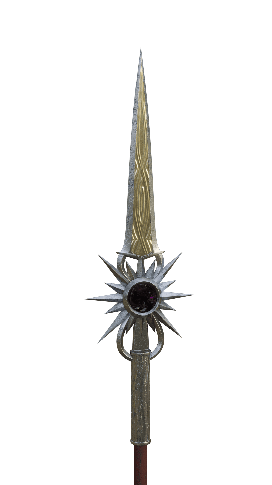 SPEAR OF NIGHT/EVENING BALDURS GATE 3 3d model