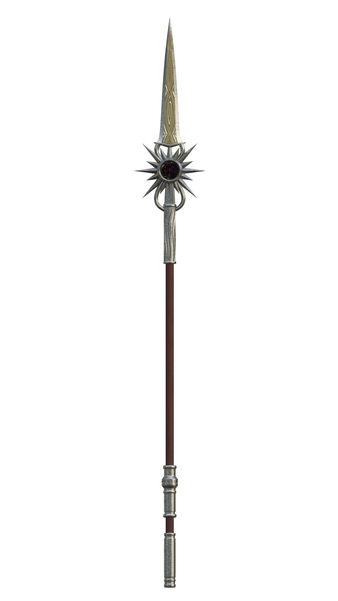 SPEAR OF NIGHT/EVENING BALDURS GATE 3 3d model