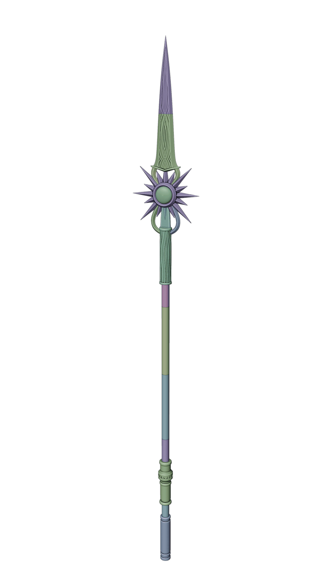 SPEAR OF NIGHT/EVENING BALDURS GATE 3 3d model