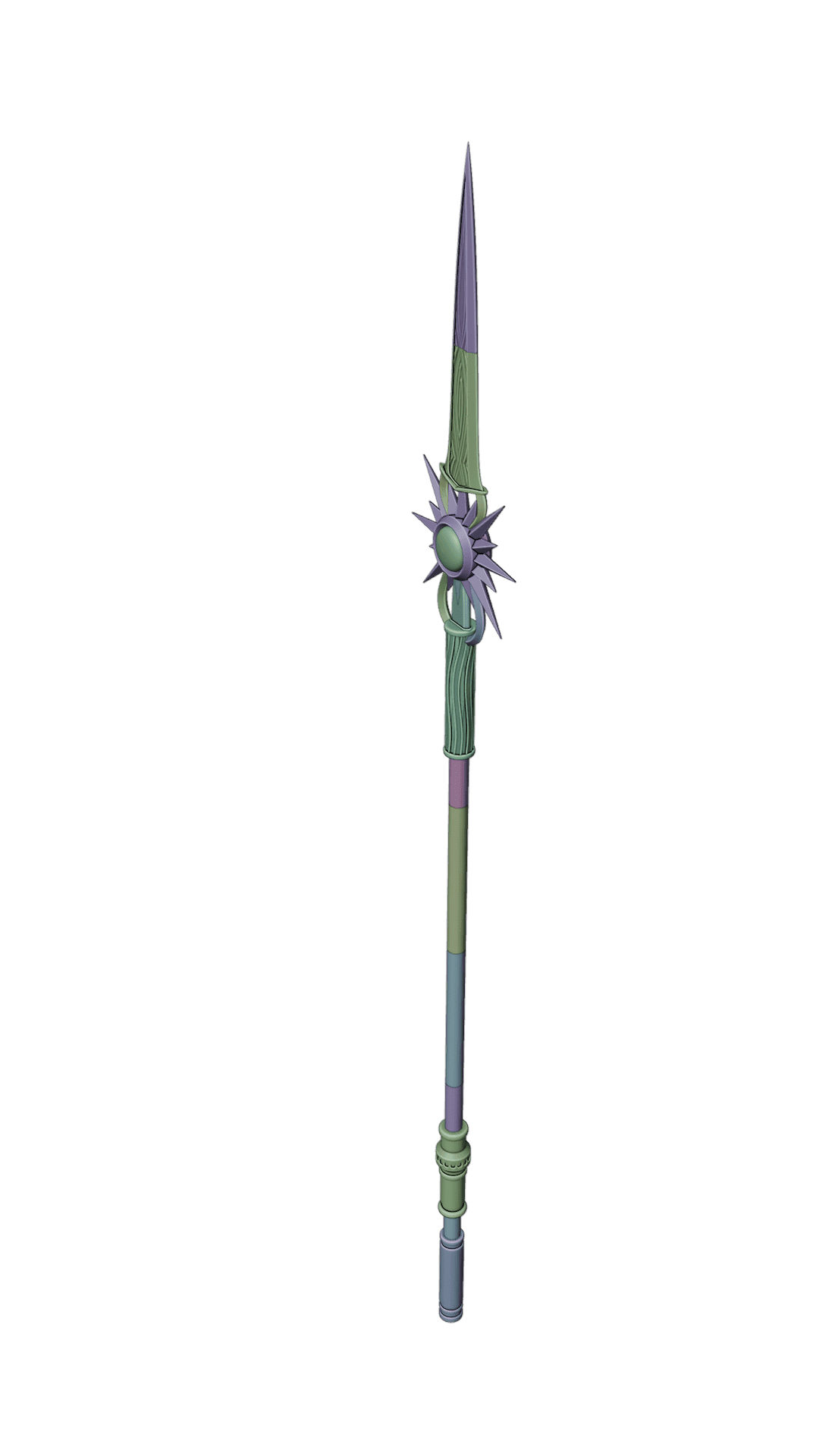 SPEAR OF NIGHT/EVENING BALDURS GATE 3 3d model