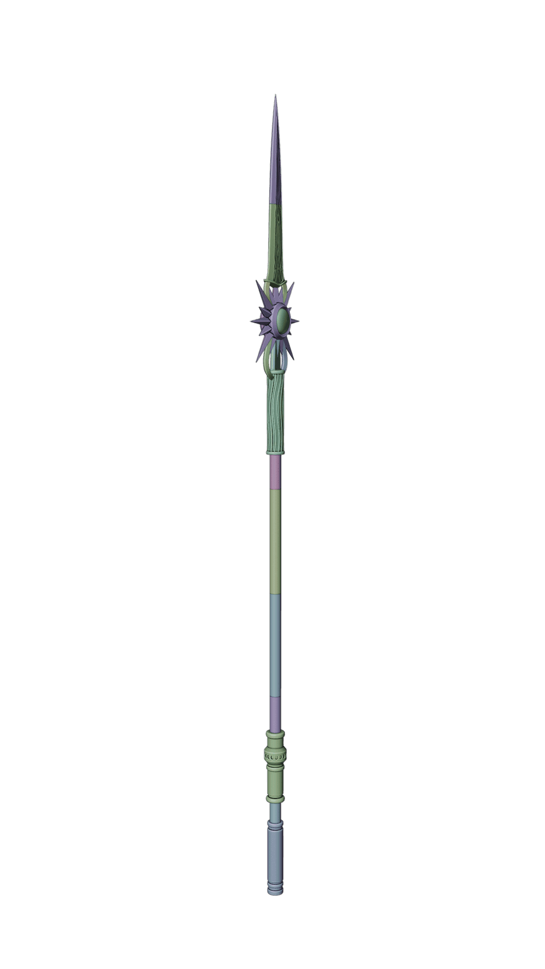 SPEAR OF NIGHT/EVENING BALDURS GATE 3 3d model