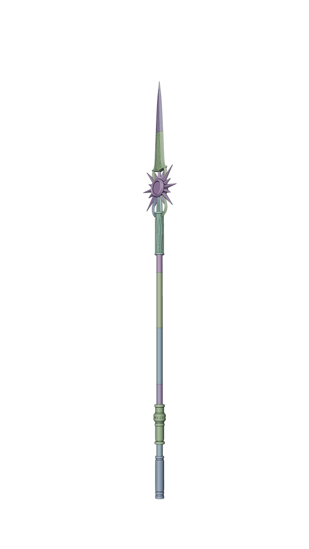 SPEAR OF NIGHT/EVENING BALDURS GATE 3 3d model