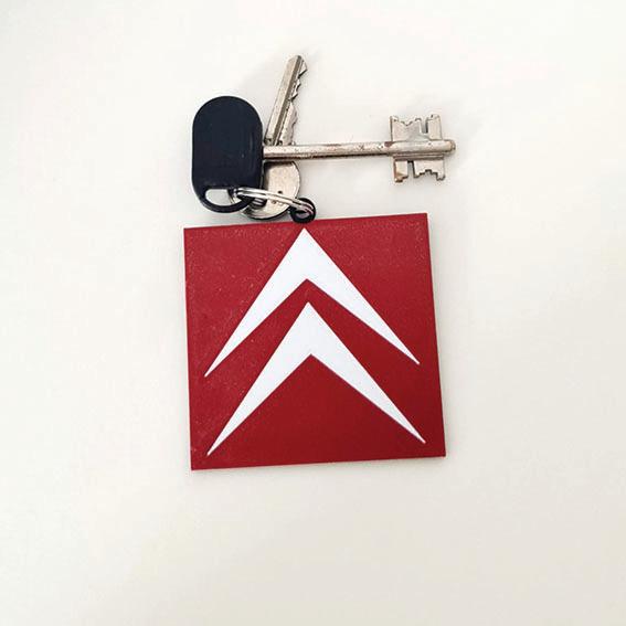 Keychain: Citroen IV 3d model