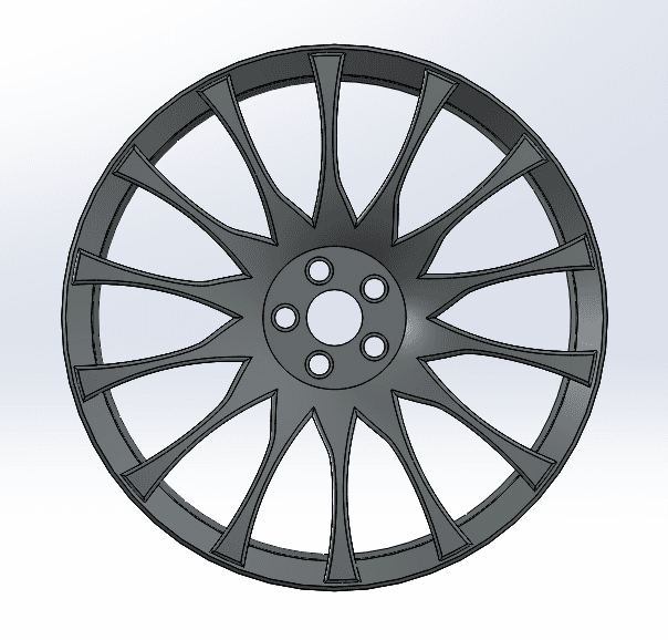 car rim.STL 3d model