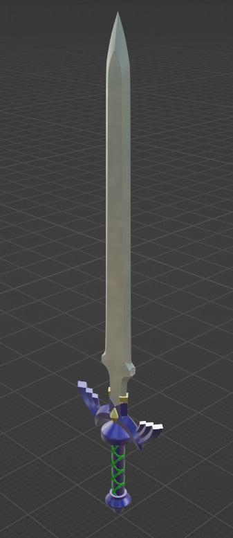 Master Sword 3d model