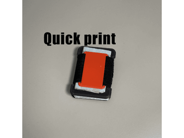 Wallet'd - 3D Printable wallet 3d model