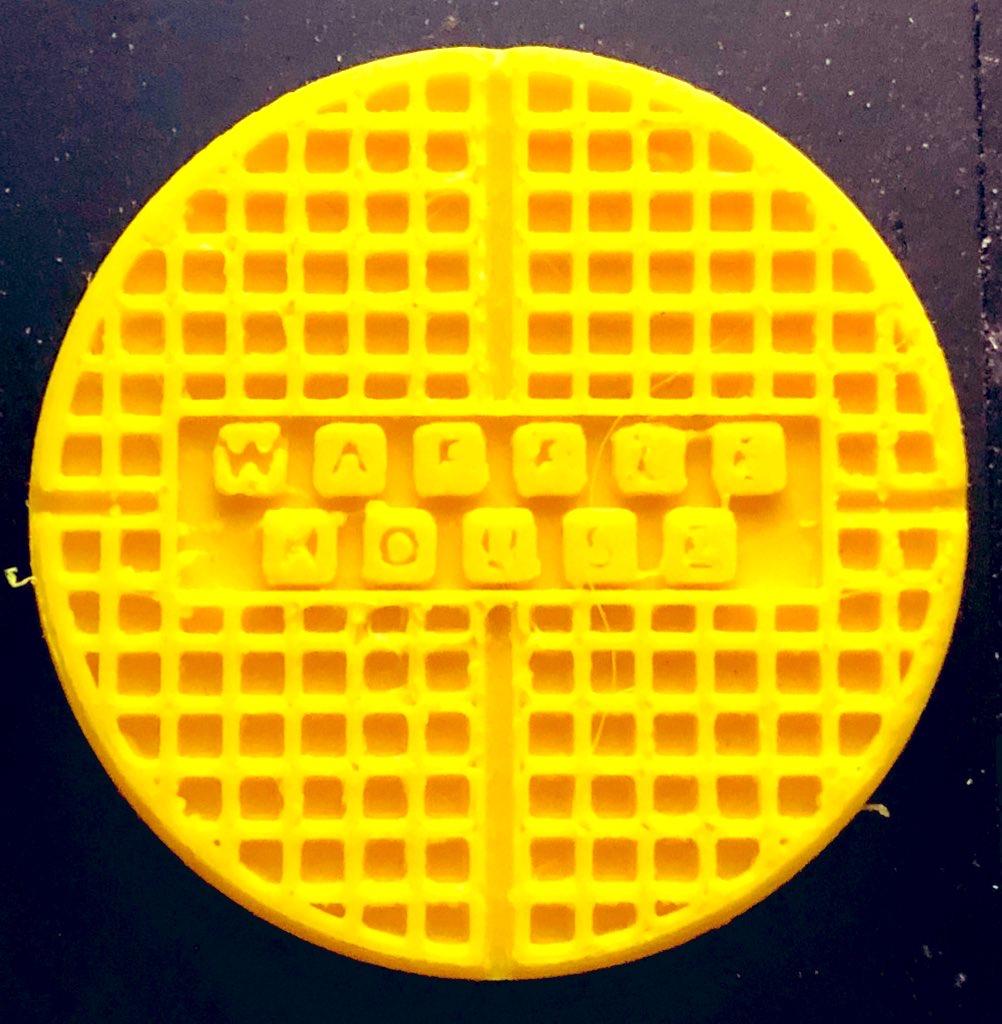 Waffle House Waffle.stl 3d model