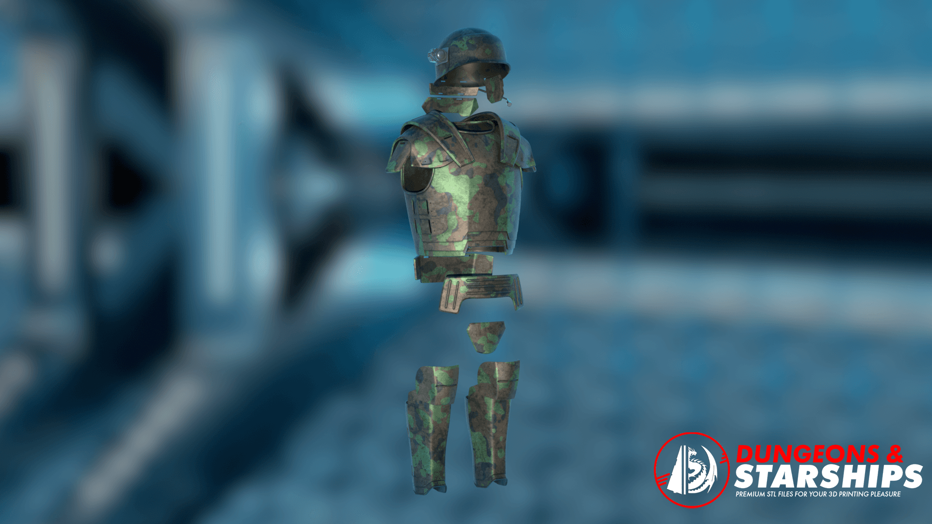 Colonial Marine Armor - Aliens 3d model