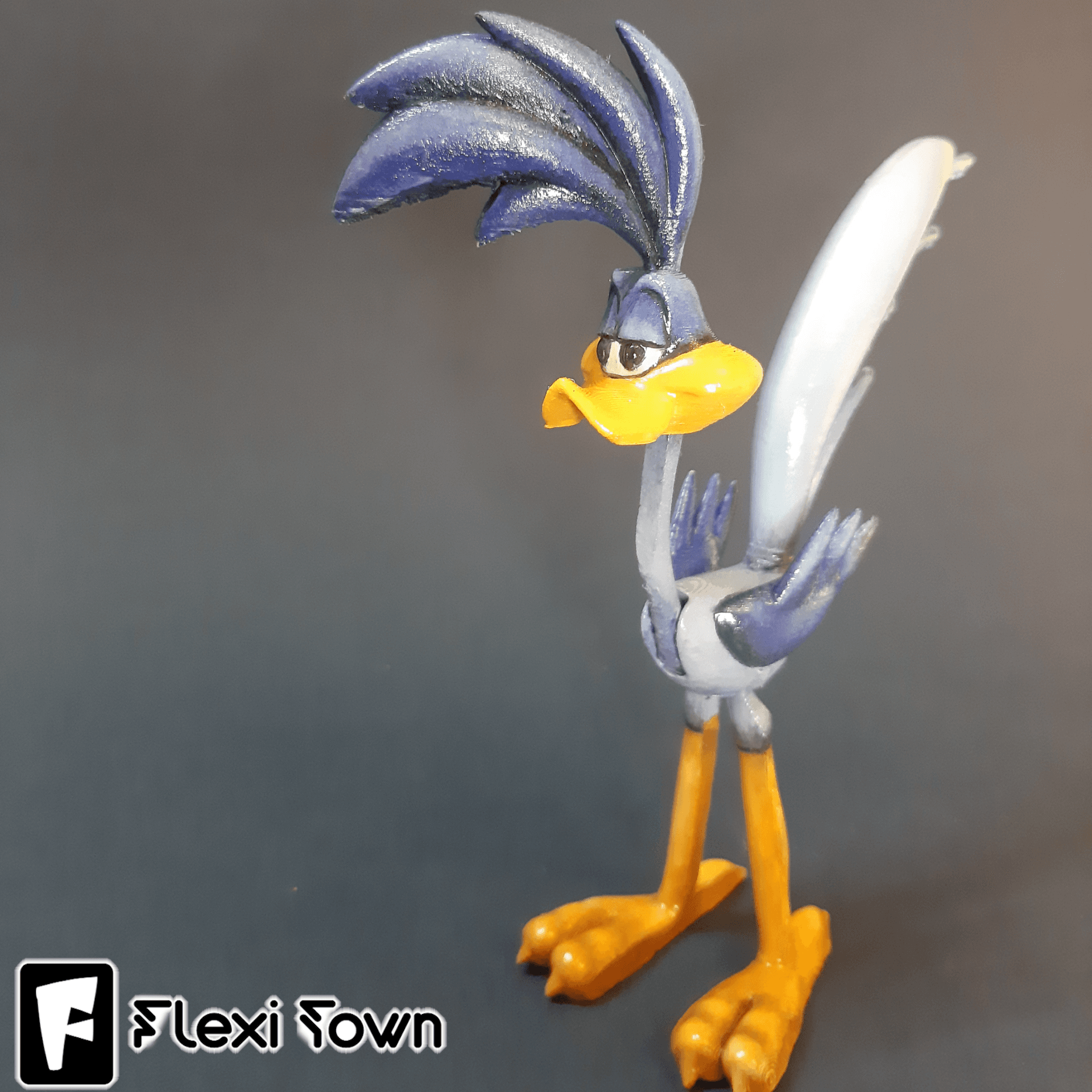 Flexi Print-in-Place Road Runner 3d model