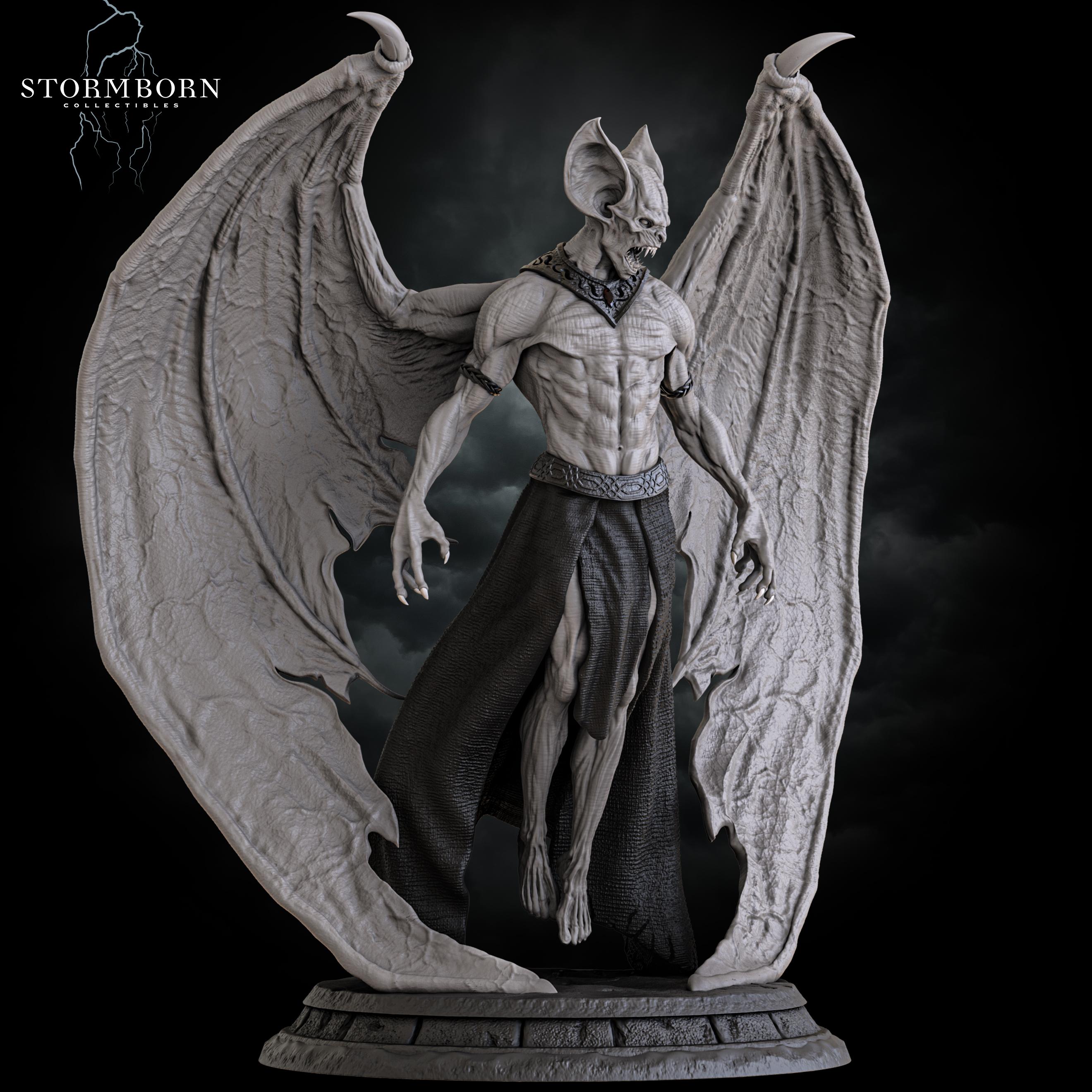 (32mm) Vampire Lord 3d model