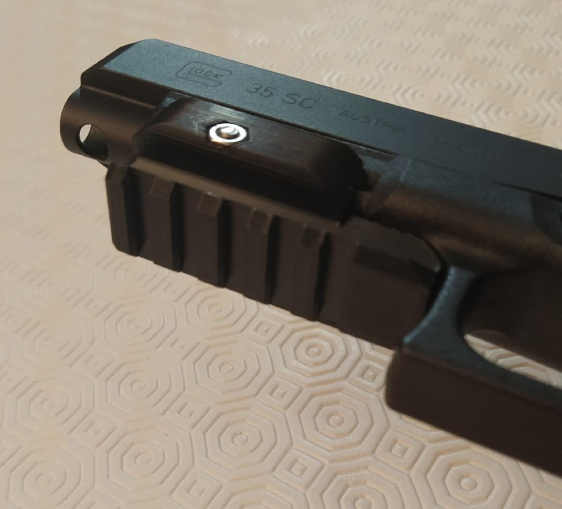 GLOCK GEN3 RAIL ADAPTERS FOR PICATINNY RAIL 3d model