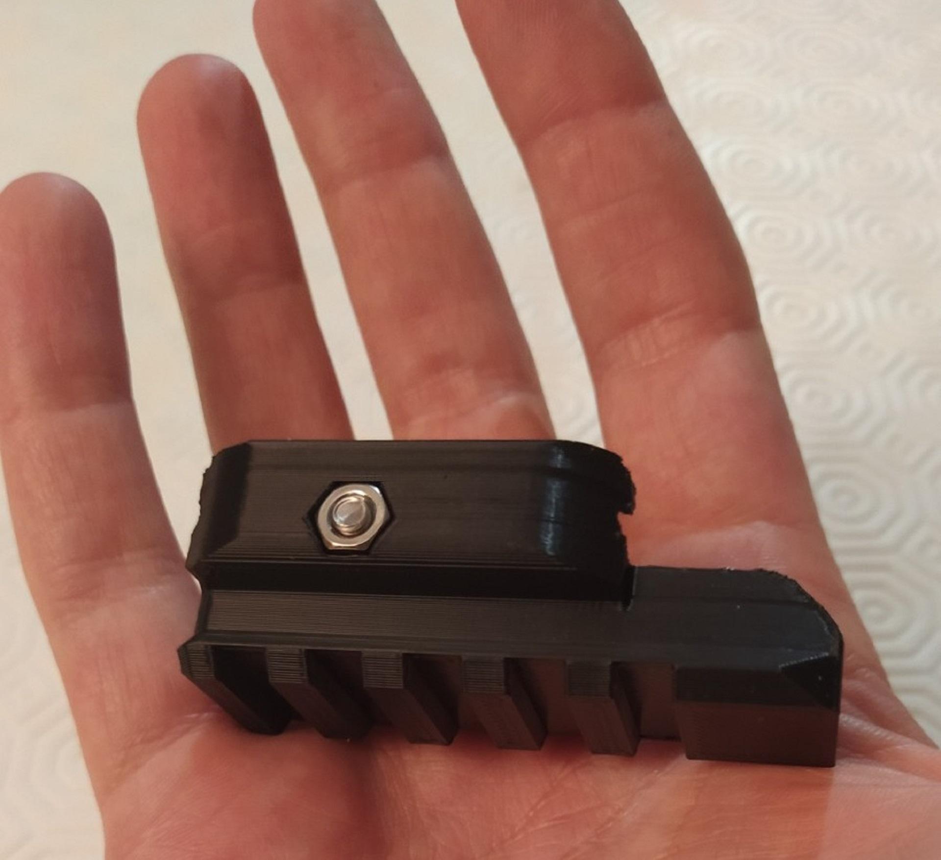 GLOCK GEN3 RAIL ADAPTERS FOR PICATINNY RAIL 3d model