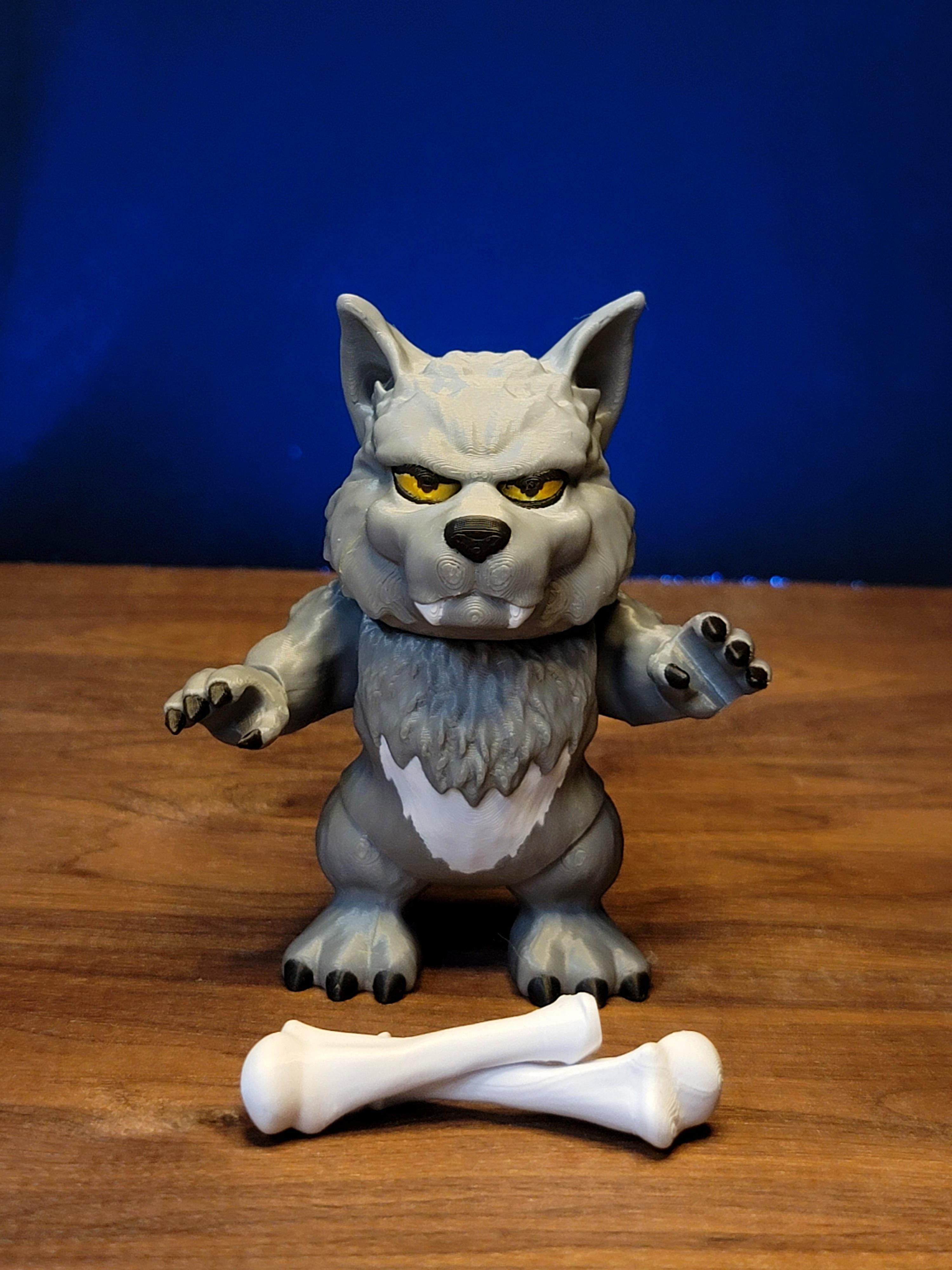 Wolfman Flexi 3d model