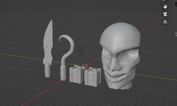 Puppet Master Blade 3d model