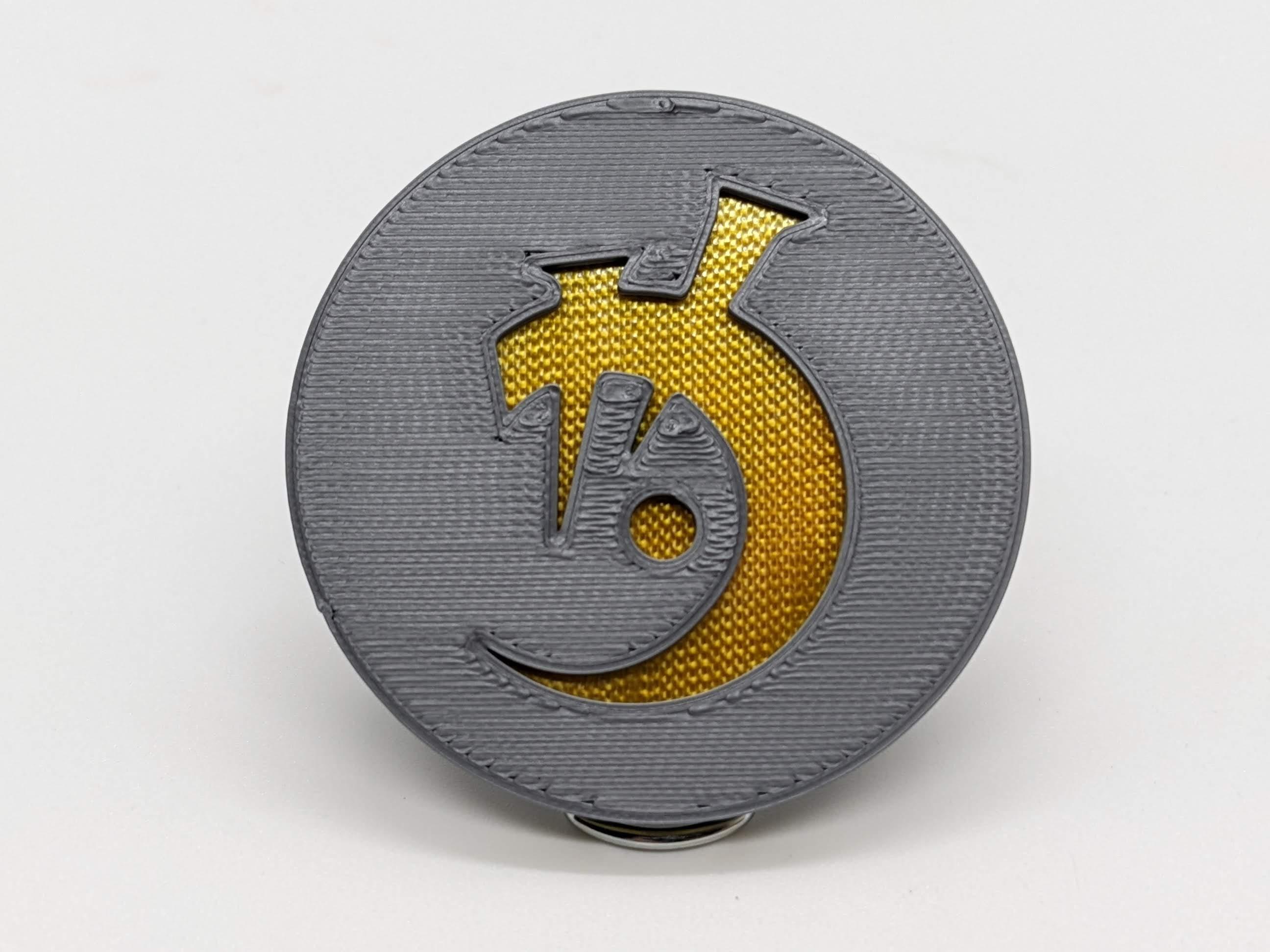 Mistborn Steel Coin 3d model