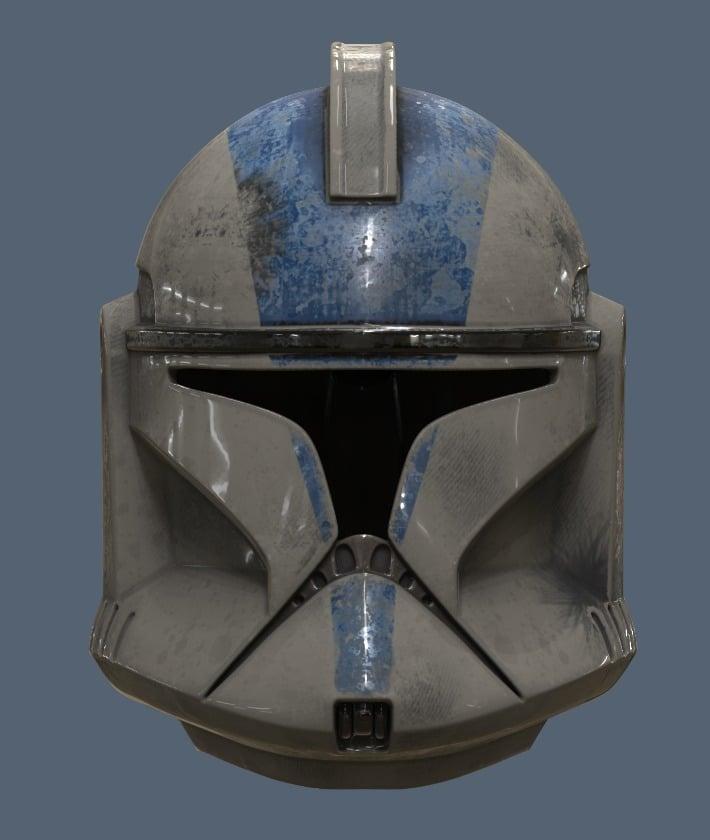 Clone Trooper Helmet Phase 1 Star Wars 3d model