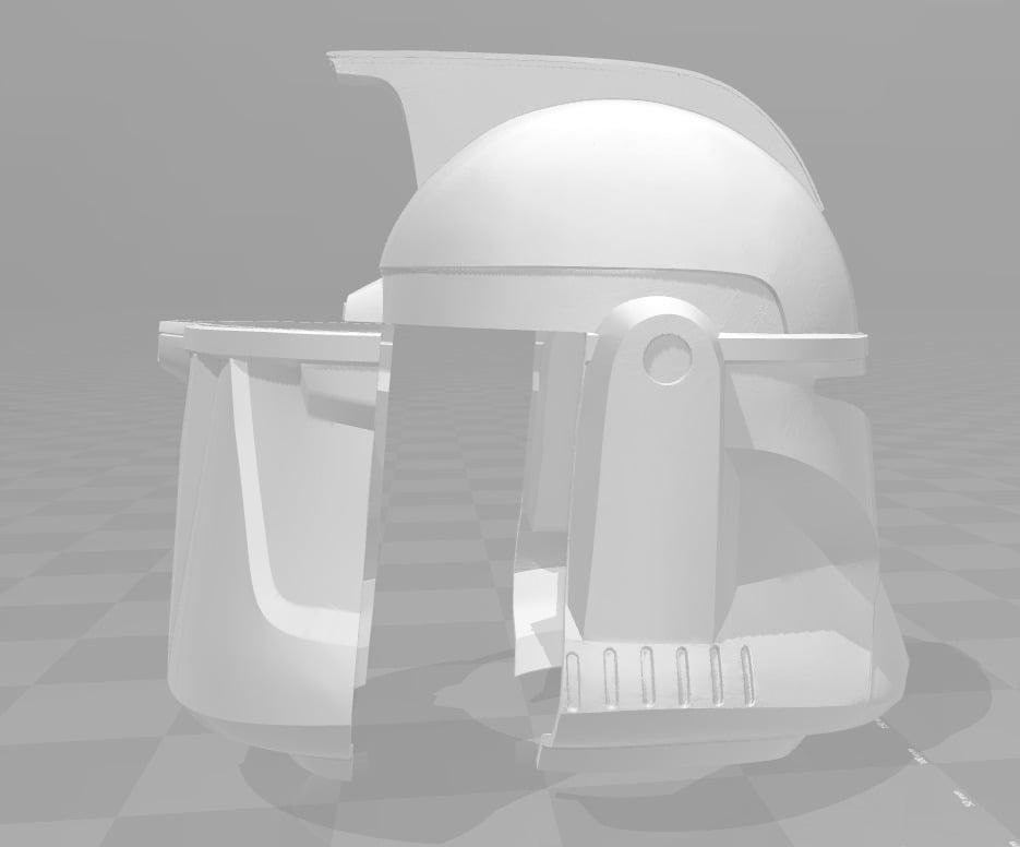 Clone Trooper Helmet Phase 1 Star Wars 3d model