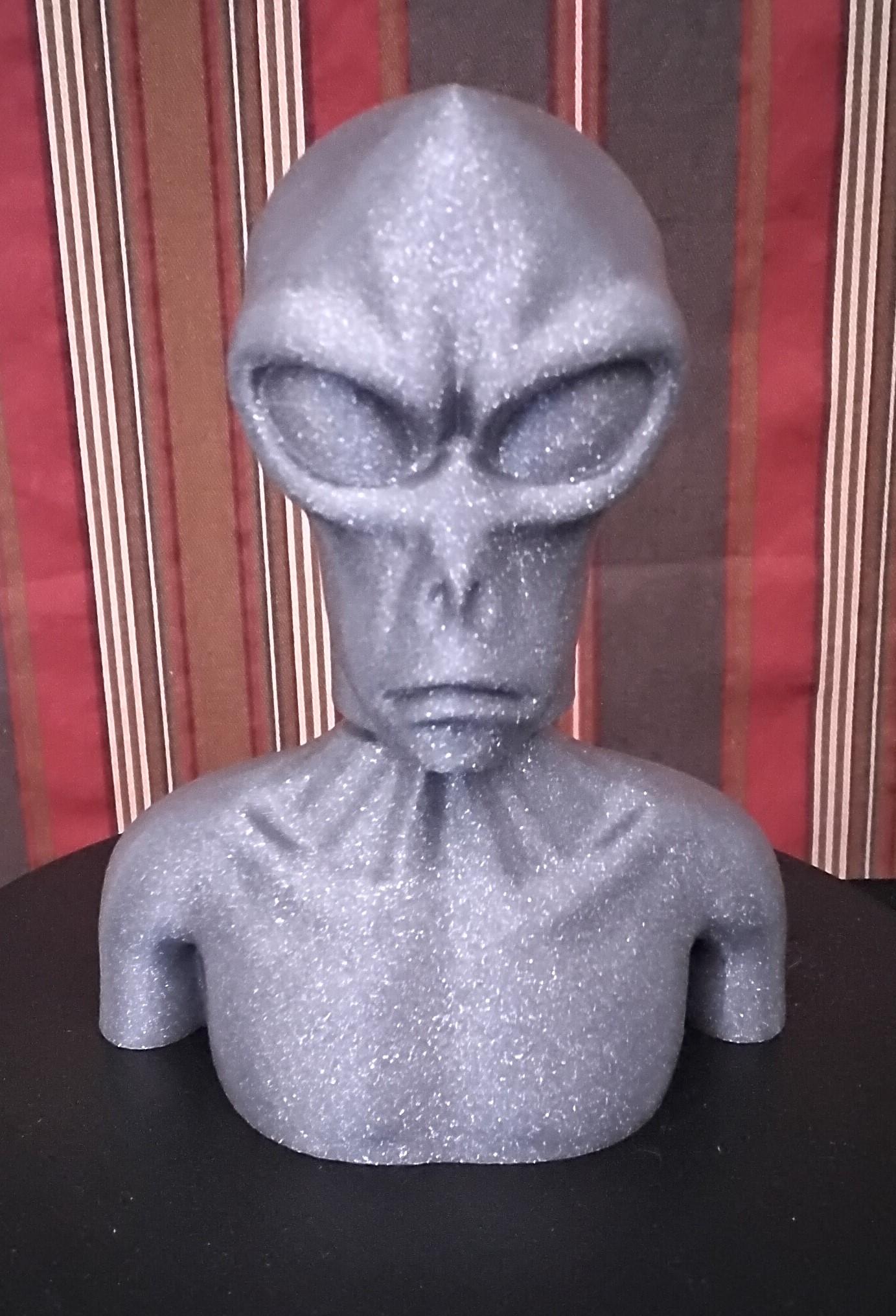 Alien Bobblehead 3d model