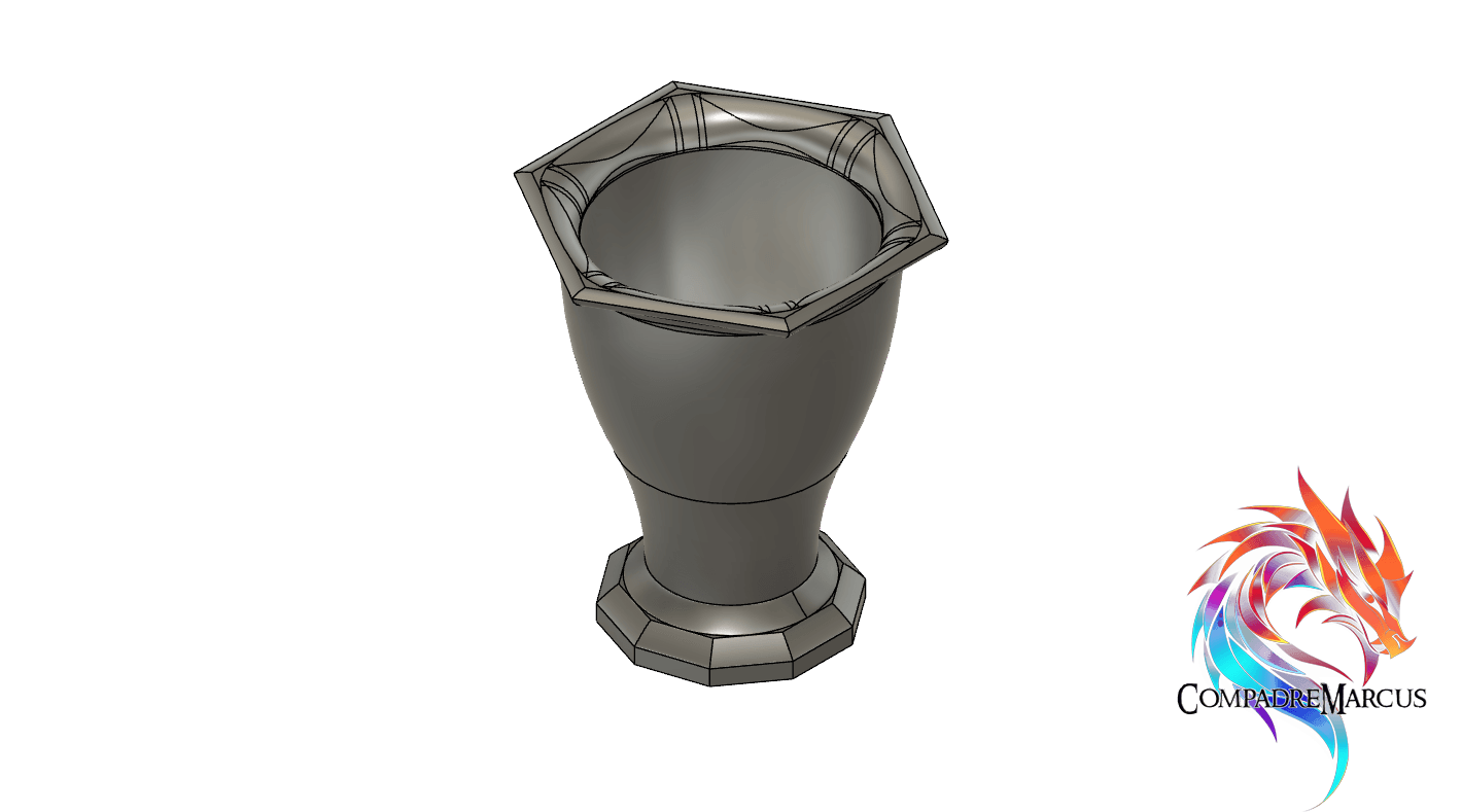 Basic Vase 2 / Easy print 3d model