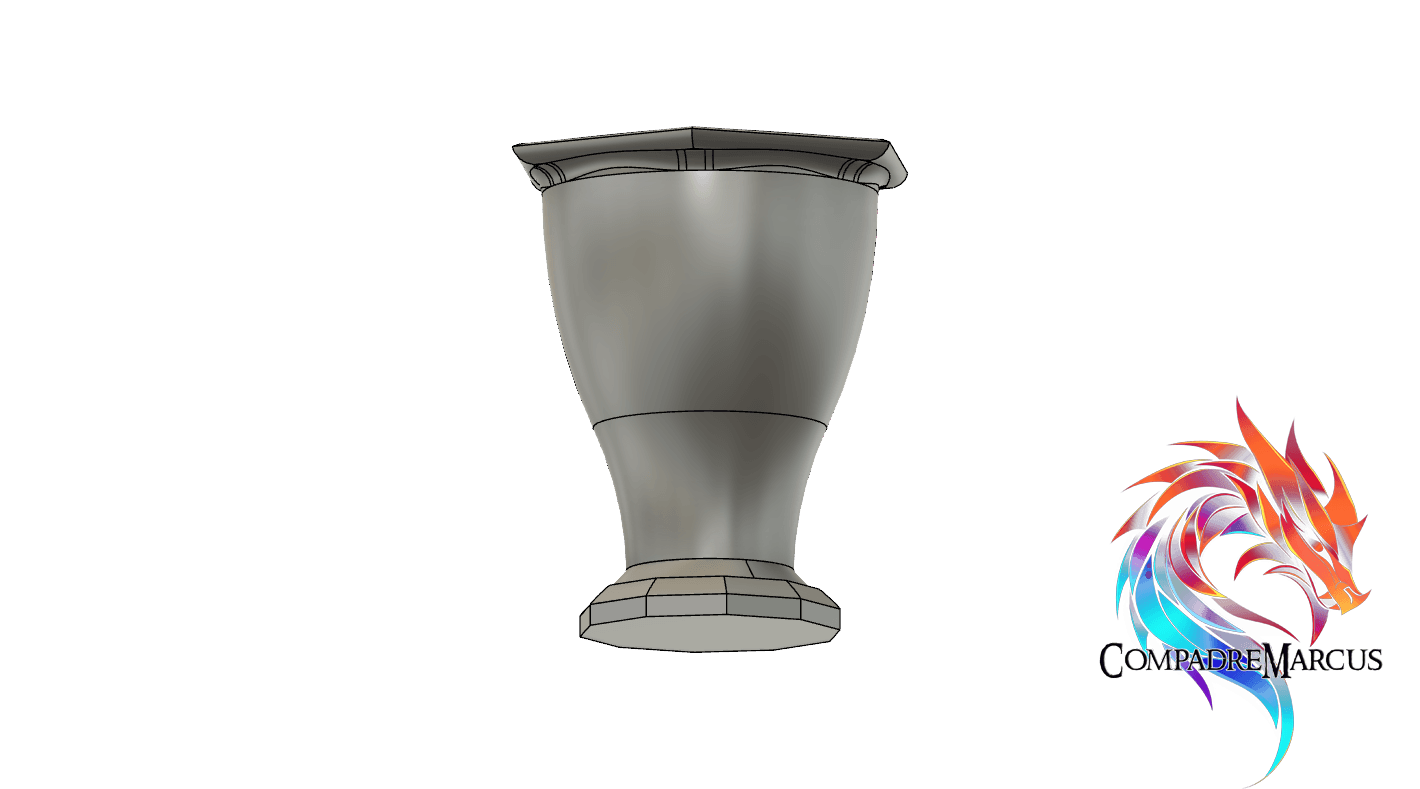 Basic Vase 2 / Easy print 3d model