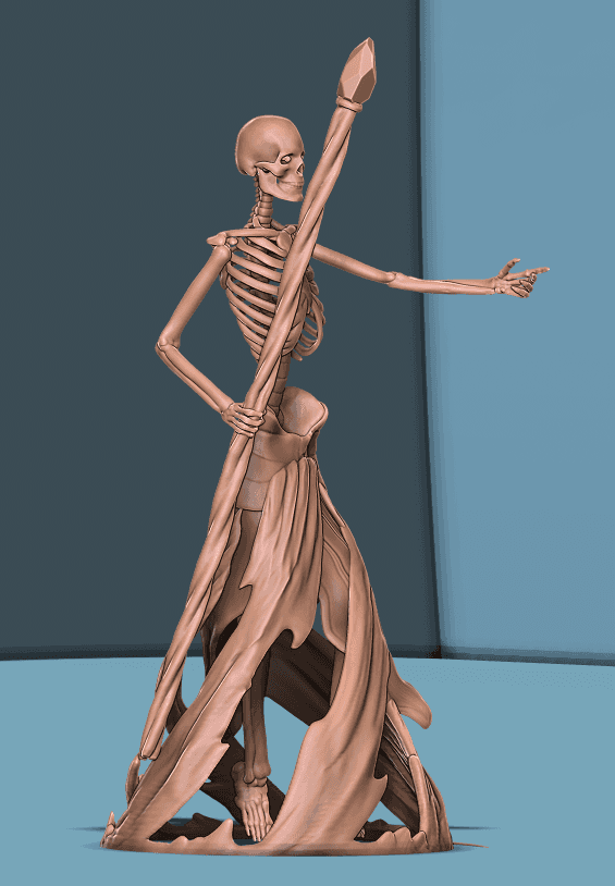 Skeletons 3d model