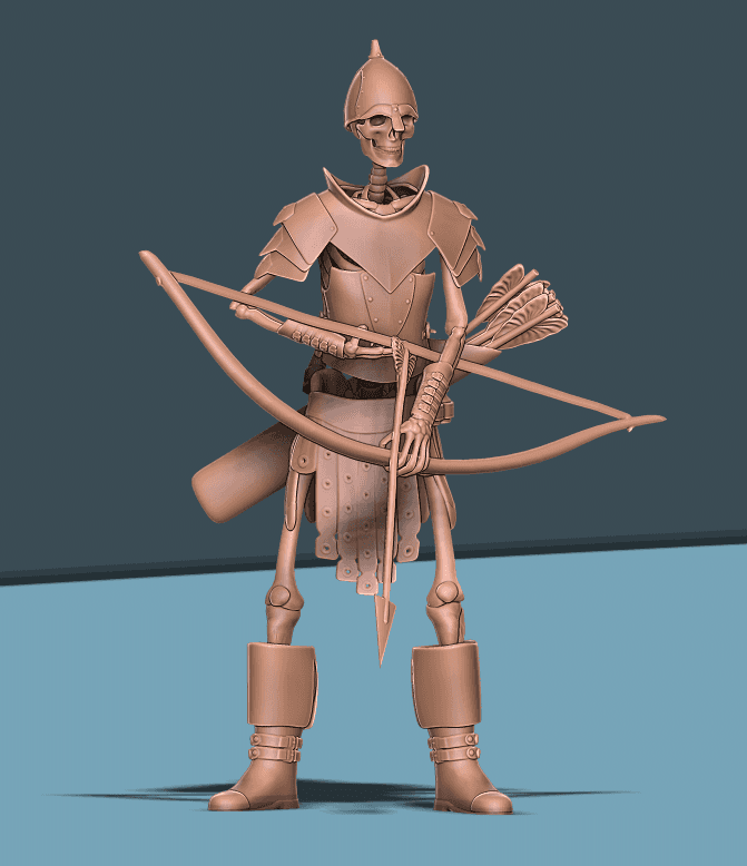 Skeletons 3d model