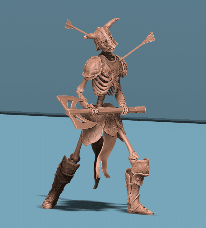 Skeletons 3d model