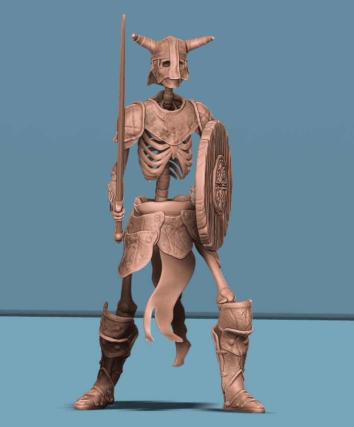 Skeletons 3d model