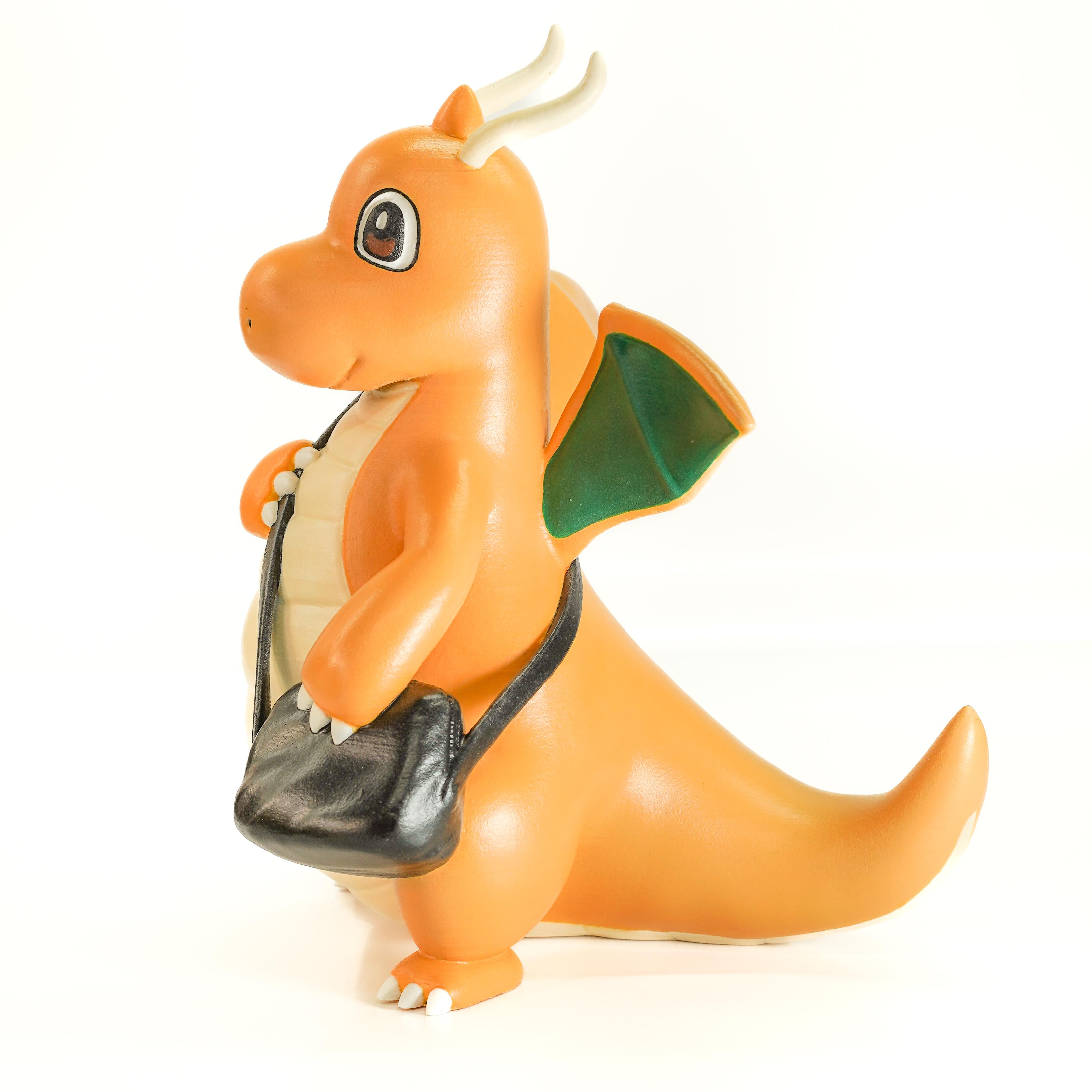 Dragonite(Pokémon) - Dragonite left side - 3d model