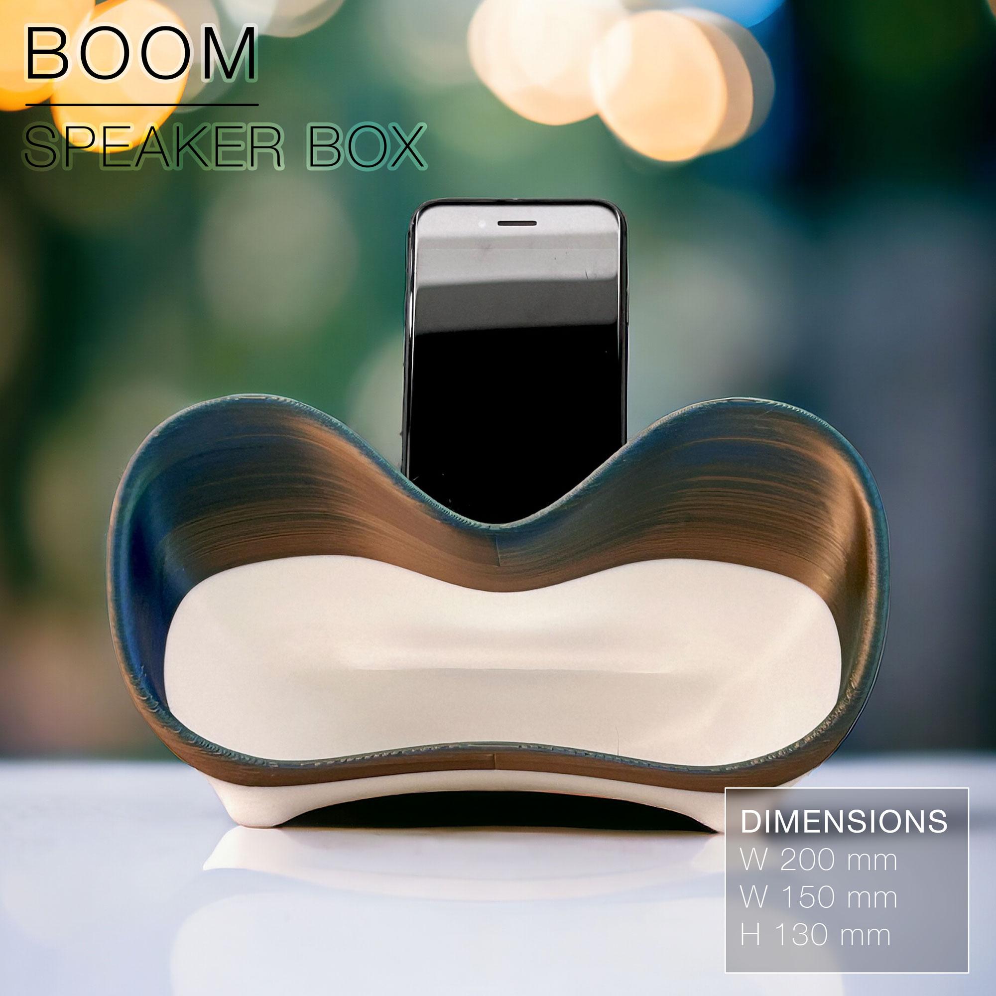 BOOM | Speaker Box for Smartphones 3d model