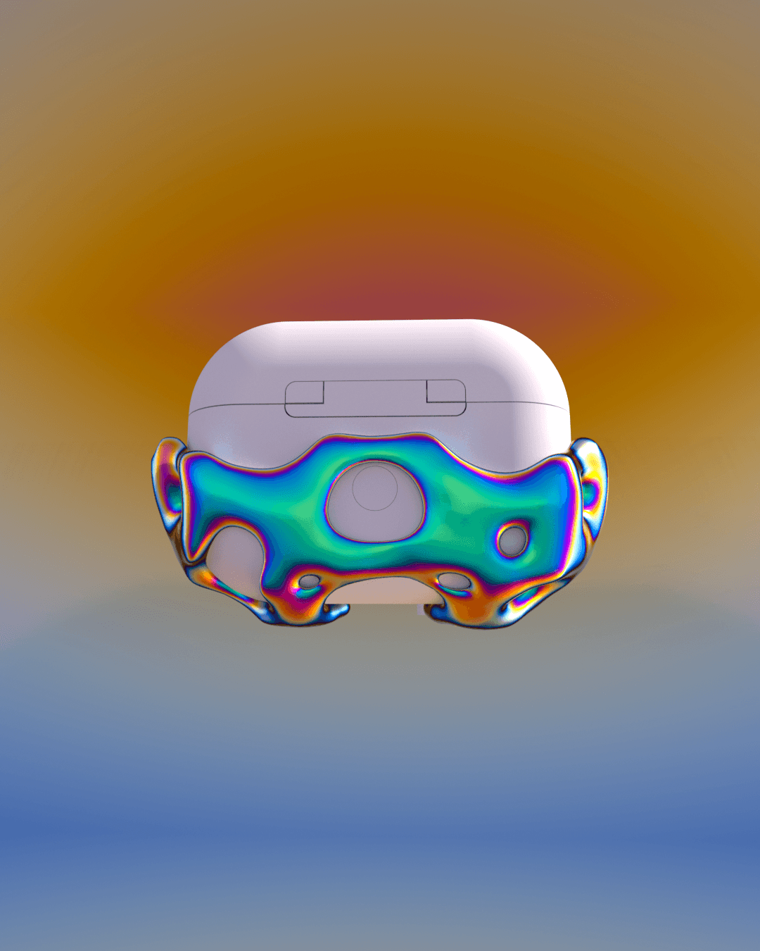 v3 Airpods Pro 1/2 case 3d model