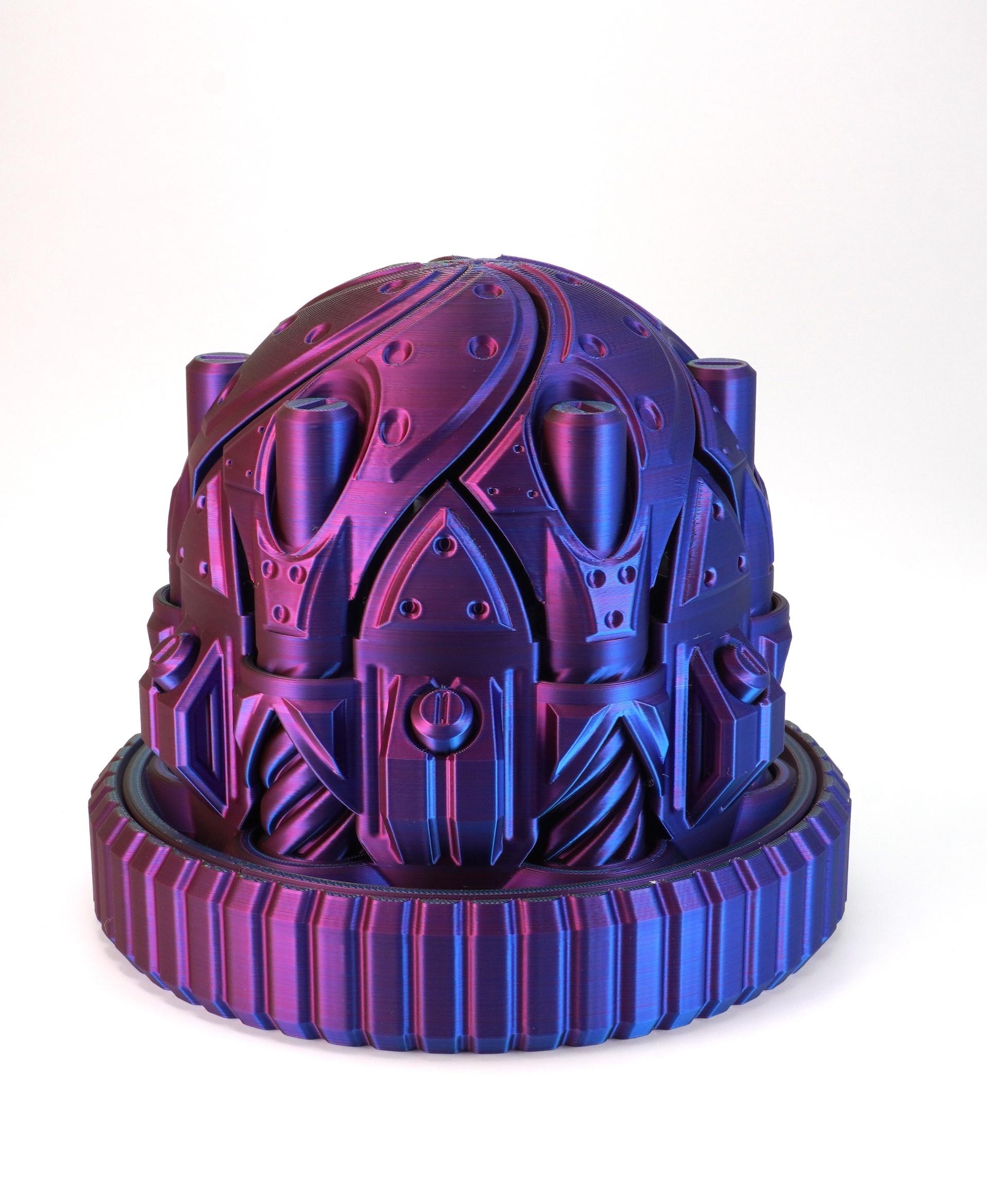 Print In Place Cyberpunk Capsules  3d model