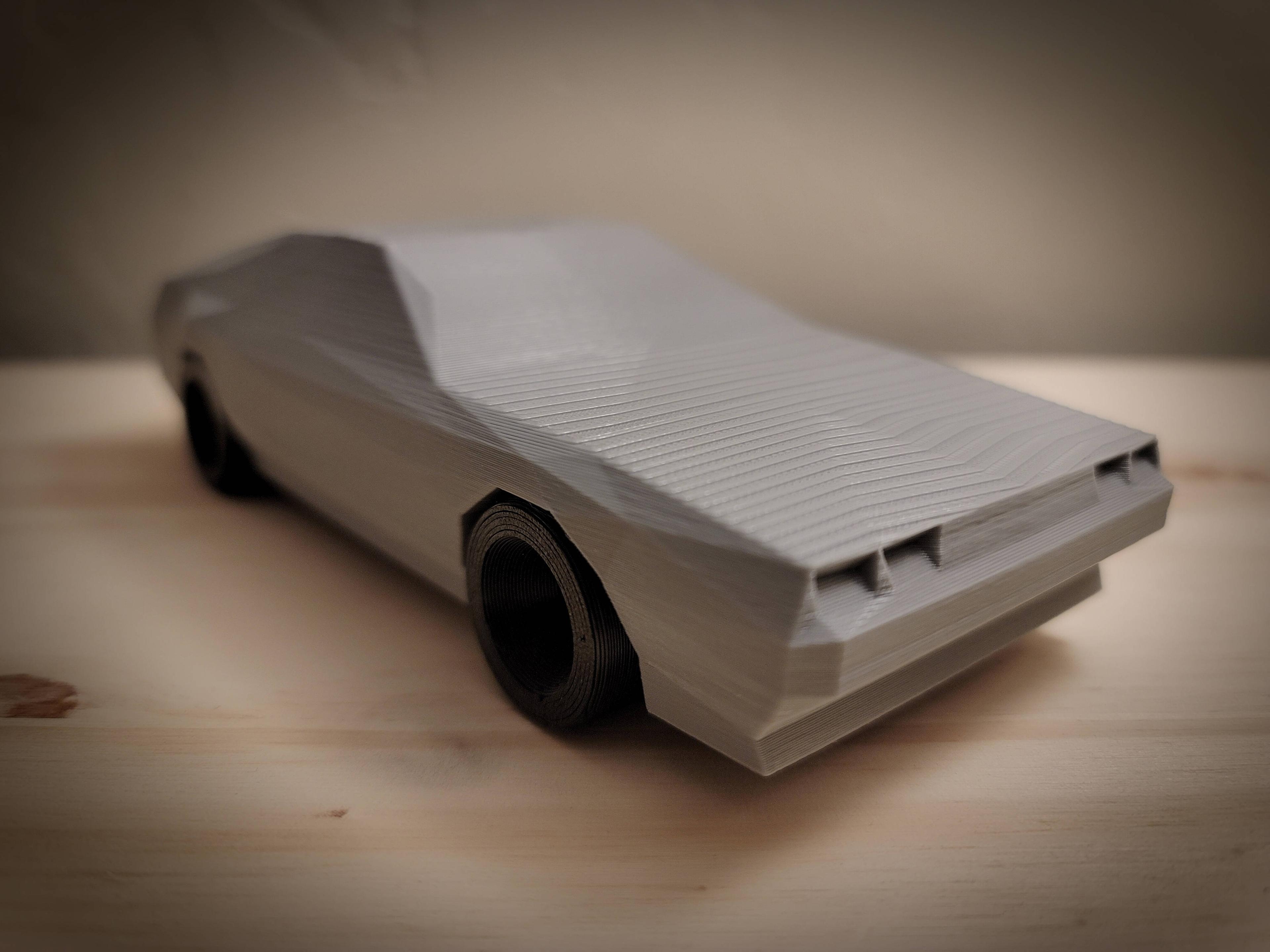 Low Poly DMC DeLorean 3d model